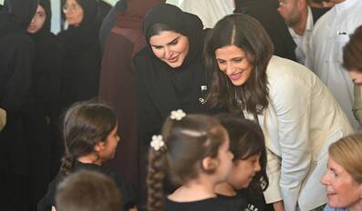 Qatar-UK and France Ministers Visit Beirut Shelters